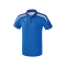 Erima Liga 2.0 Poloshirt Blau Weiss - blau