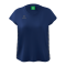 Erima Team Essential T-Shirt Damen Dunkelblau Grau - blau