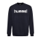 Hummel Cotton Logo Sweatshirt Blau F7026 - Blau