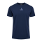 Hummel hmlACTIVE Chevrons T-Shirt Blau F7459 - blau