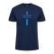 Hummel hmlACTIVE Graphic T-Shirt Blau F7459 - blau