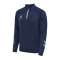 Hummel hmlLEAD HalfZip Sweatshirt Blau F7026 - blau