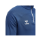 Hummel hmlLEAD HalfZip Sweatshirt Blau F7045 - blau