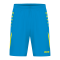 JAKO Challenge Short Blau Gelb F443 - blau