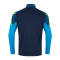 JAKO Performance HalfZip Sweatshirt Blau F908 - blau
