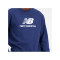 New Balance Essentials Stacked Logo Sweatshirt - Blau