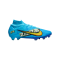 Nike Air Zoom Mecurial Superfly IX Elite FG KM Blau F400 - blau
