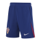 Nike Kraotien Short EM 2024 Kids Blau Rot Weiss F455 - blau