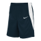 Nike Team Basketball Stock Short Dunkelblau F451 - blau