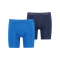 PUMA Sport Mircofiber Long Boxer 2er Pack F002 - blau