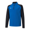 PUMA teamLIGA HalfZip Sweatshirt Kids Blau F02 - blau