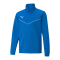 PUMA teamRISE HalfZip Sweatshirt Kids Blau F02 - blau