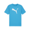 PUMA teamRISE Logo Trainingshirt Blau F02 - blau