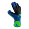 Uhlsport Aquasoft TW-Handschuhe Blau Schwarz F01 - blau