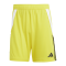 adidas Tiro 24 Short Gelb Weiss - gelb