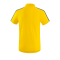 Erima Squad Poloshirt Gelb Schwarz - gelb
