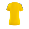 Erima Squad T-Shirt Damen Gelb Schwarz - gelb