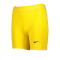 Nike Pro Strike Short Damen Gelb Schwarz F719 - gelb