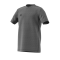 adidas Core 18 Tee T-Shirt Kids Grau Schwarz - grau