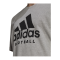 adidas Logo Graphic T-Shirt Grau Schwarz - grau