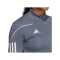 adidas Tiro 23 League HalfZip Sweatshirt Damen Grau - grau