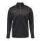 Hummel Authentic HalfZip Sweatshirt Grau F1525 - grau