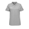 Hummel Cotton Poloshirt Damen Grau F2006 - Grau