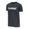 Hummel Cotton T-Shirt Logo Grau F8571 - grau