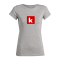 kicker Classic Icon T-Shirt Damen Grau FC250 - grau