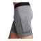 Nike Pro Training Short Grau Schwarz F084 - grau