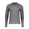 Nike Pro Warm Mock Sweatshirt Grau Schwarz F068 - grau