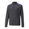 PUMA teamLIGA HalfZip Sweatshirt Grau Blau F44 - grau
