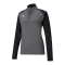 PUMA teamLIGA HalfZip Sweatshirt Damen Grau Schwarz F013 - grau
