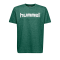 Hummel Cotton T-Shirt Logo Kids Grün F6140 - Gruen