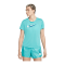 Nike Dri-FIT Swoosh T-Shirt Running Damen F392 - gruen
