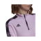 adidas Tiro HalfZip Sweatshirt Damen Lila Schwarz - lila