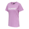 Hummel Cotton T-Shirt Logo Damen Lila F3415 - lila