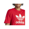 adidas Adicolor Trefoil T-Shirt Rot - rot