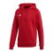 adidas Core 18 Hoody Kapuzensweatshirt Rot Weiss - rot