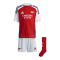 adidas FC Arsenal London Minikit Home 2024/2025 Kids Rot - rot