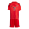 adidas FC Bayern München Minikit Home 2024/2025 Kids Rot - rot