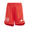 adidas FC Bayern München Short Home 2023/2024 Kids Rot Weiss - rot