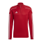 adidas Tiro 23 League Halfzip Sweatshirt Rot - rot