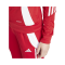adidas Tiro 24 Trainingsjacke Damen Rot Weiss - rot