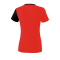 Erima 5-C T-Shirt Damen Rot Schwarz - Rot