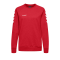 Hummel Cotton Sweatshirt Damen Rot F3062 - Rot