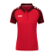 JAKO Performance Poloshirt Damen Rot Schwarz F101 - rot