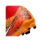 Nike Air Zoom Mercurial Superfly IX Academy FG Rot Weiss Orange F600 - rot