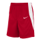 Nike Team Basketball Stock Short Rot Weiss F657 - rot
