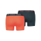 PUMA Basic Trunk Boxer 2er Pack Rot Blau F052 - rot